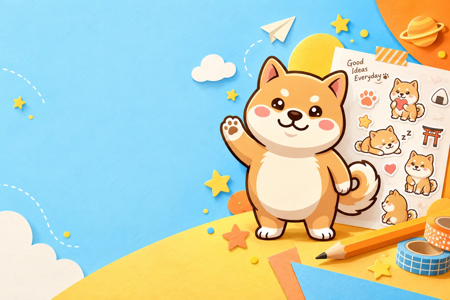 插畫・吉祥物 / Illustration — creative mockup