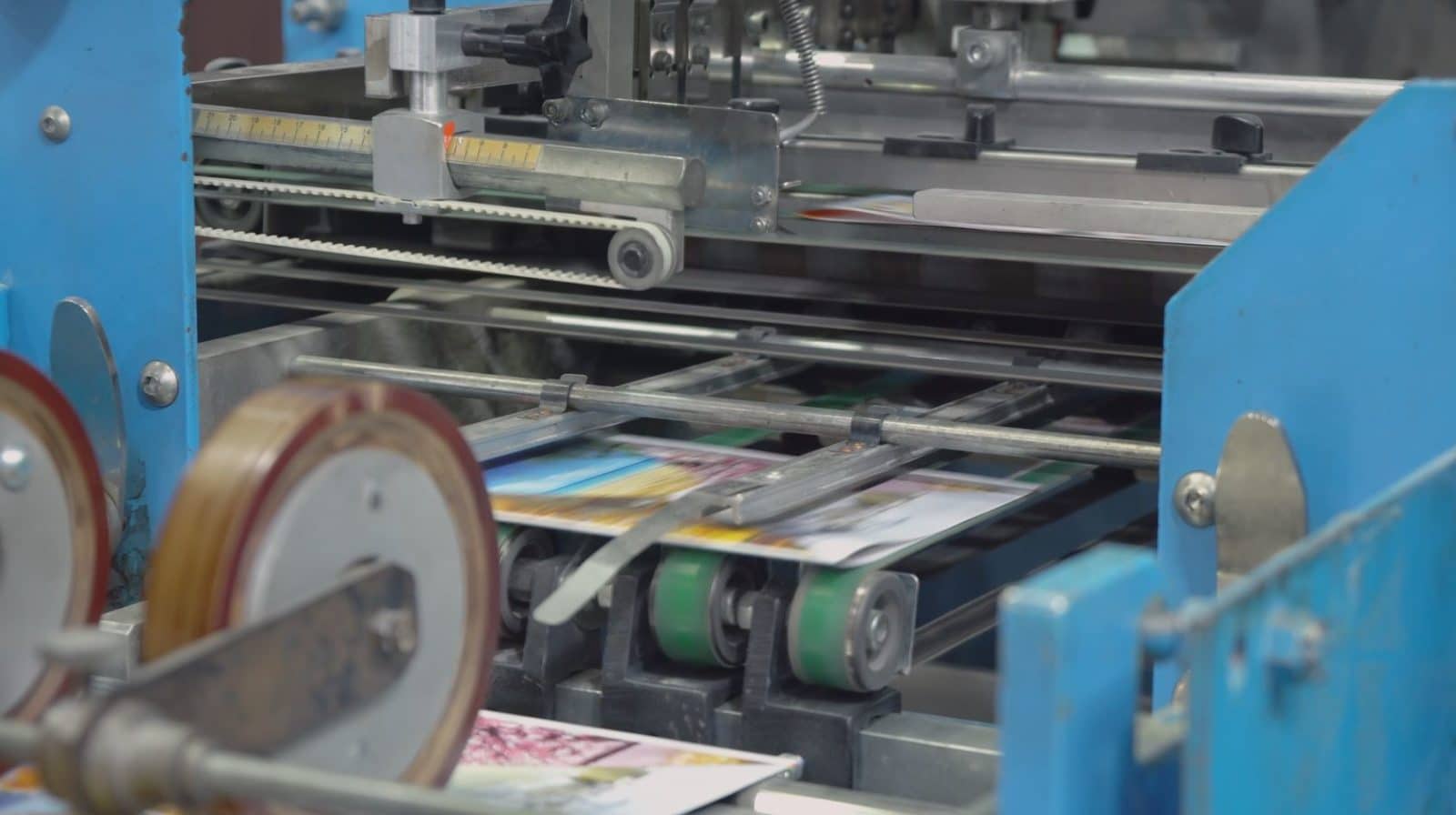 The process of printing in a Brochure printing company